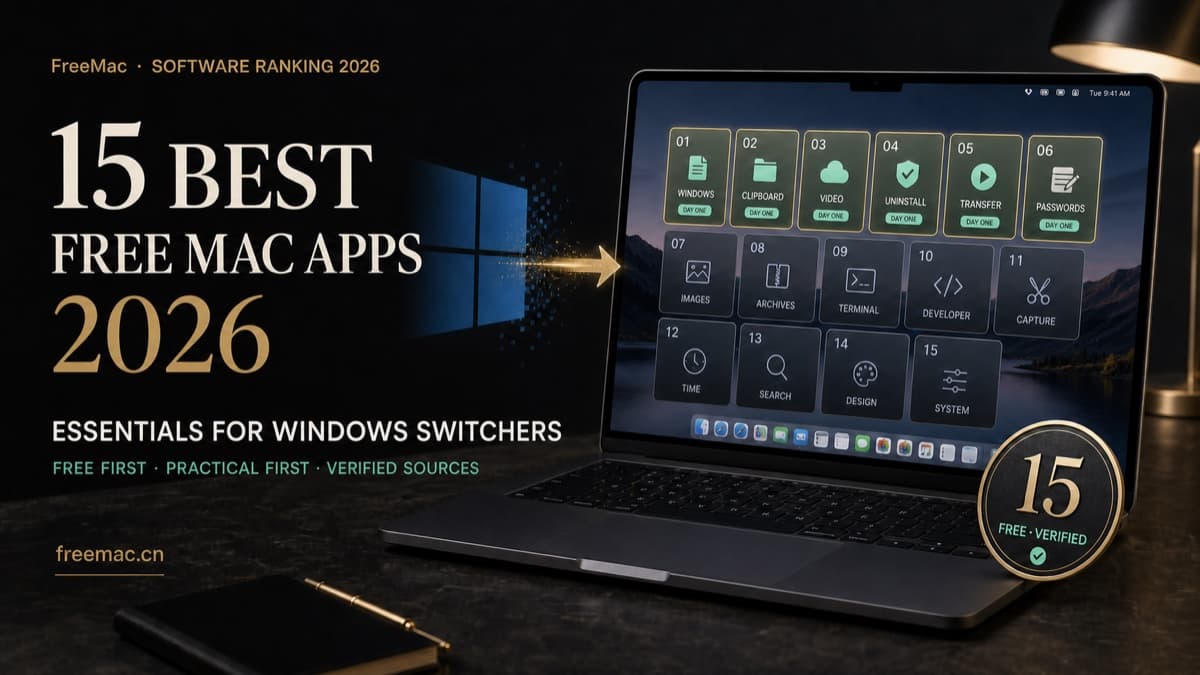 15 Best Free Mac Apps for Windows Switchers (July 2026)