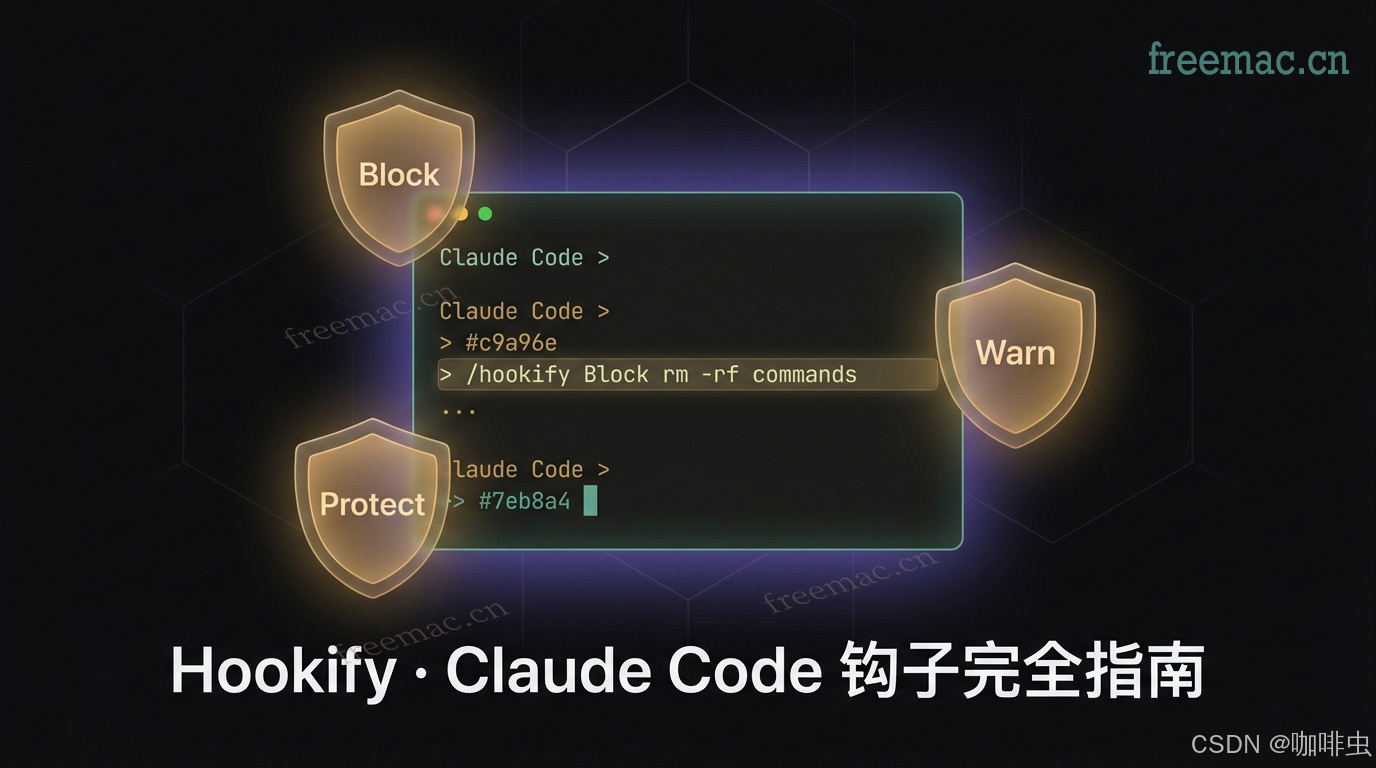 Hookify 完全使用指南:用对话生成 Claude Code 钩子,告别手写 JSON